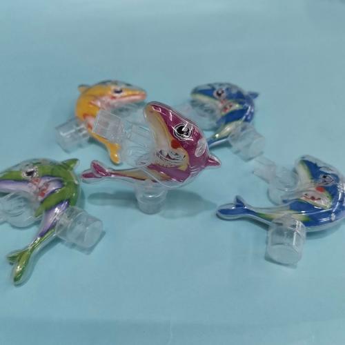 新款鯊魚口哨裝糖玩具配件幼兒活動運動加油助威產品贈品配件蛋殼扭蛋