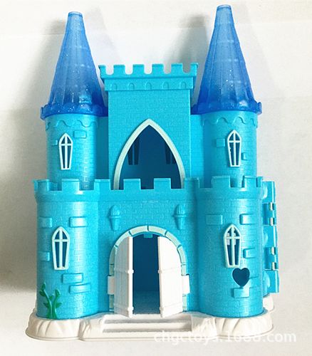 別墅城堡castle doll toys娃娃屋兒童塑料玩具過家家配件99g 廠家